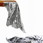 ⁦ورق ذهب / فضة للتذهيب _ 100 ورقة⁩ - الصورة ⁦3⁩