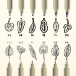 ⁦أقلام تحبير درجات _ Micron⁩ - الصورة ⁦4⁩