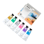 ⁦طقم ألوان أكريليك ميتاليك Art Rangers  – ‏6 × 75 مل⁩ - الصورة ⁦3⁩