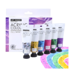 ⁦طقم ألوان أكريليك جلتر – ‏6 × 75 مل⁩ - الصورة ⁦3⁩