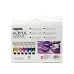 ⁦طقم ألوان أكريليك جلتر – ‏6 × 75 مل⁩ - الصورة ⁦2⁩