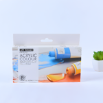 طقم ألوان أكريليك ميتاليك  – ‏8 × 22 مل