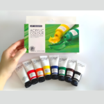 ⁦طقم ألوان أكريليك Art Rangers – Basic Set – ‏8 × 22 مل⁩ - الصورة ⁦2⁩