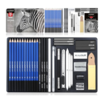 طقم رسم وسكيتش 36 قطعة _ KALOUR