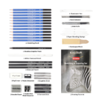 ⁦طقم رسم وسكيتش 36 قطعة _ KALOUR⁩ - الصورة ⁦3⁩