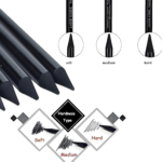 ⁦طقم أقلام فحم للرسم 6 قطع _ Art Nation⁩ - الصورة ⁦3⁩