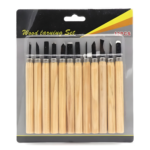 طقم أدوات نحت – ‏12 قطعة