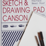 ⁦دفتر رسم Canson – ‏A4 – ‏20 ورقة⁩ - الصورة ⁦3⁩