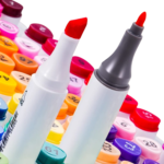 ⁦طقم ماركر احترافي للرسم والتلوين⁩ - الصورة ⁦2⁩