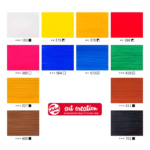 ⁦طقم ألوان أكريليك Talens Art Creation – ‏12 × 12 مل⁩ - الصورة ⁦3⁩