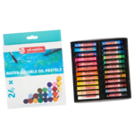 طقم باستيل زيتي قابل للذوبان بالماء Talens Art Creation – ‏24 لون