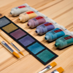 ⁦طقم ألوان أكريليك ميتاليك Talens Art Creation – Metallic – ‏6 × 12 مل⁩ - الصورة ⁦3⁩