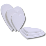 لوحة كانفاس بشكل قلب