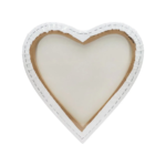 ⁦لوحة كانفاس بشكل قلب⁩ - الصورة ⁦2⁩