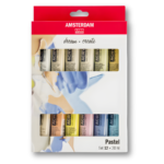 ألوان أكريليك باستيل Amsterdam Pastel 12*20 ml