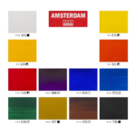 ⁦ألوان أكريليك Amsterdam General Selection 12*20 ml⁩ - الصورة ⁦3⁩