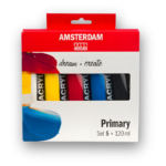 ألوان أكريليك أساسية Amsterdam Primary 5*120 ml