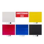 ⁦ألوان أكريليك أساسية Amsterdam Primary 5*120 ml⁩ - الصورة ⁦3⁩