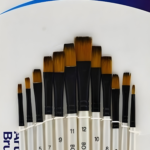 طقم فراشي رسم 12 قطعة مسطحة - Image 2