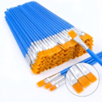 مجموعة فرش رسم مسطحة – 100 قطعة