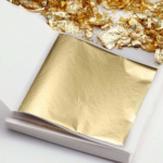 ورق ذهب/فضة/برونز للتذهيب – 50 ورقة