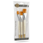 طقم فرش رسم مسطحة احترافية – 3 قطع - Image 2