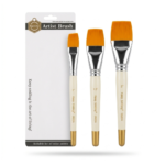 طقم فرش رسم مسطحة احترافية – 3 قطع