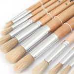 مجموعة فراشي رسم شعيرات خشنة – 12 فرشاة