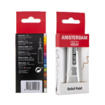محددات زجاج وسيراميك احترافية – Amsterdam Relief Paint 20 ml - Image 3