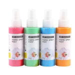 طقم ألوان بخاخ للأقمشة بدرجات الباستيل Art Rangers – 4 × 100 ml