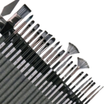 ⁦طقم فرش رسم احترافي مع حقيبة قماش 24 قطعة⁩ - الصورة ⁦2⁩