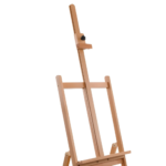 ستاند رسم احترافي من خشب الزان – ارتفاع 150 سم مع درج تخزين - Image 3