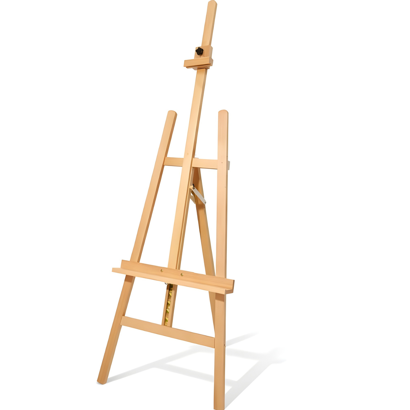 تصميم بدون عنوان (14) ستاند رسم احترافي من خشب الزان – ارتفاع 175 سم - Image 1