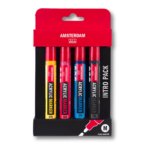أكريليك ماركر أمستردام 4 ألوان Amsterdam Markers