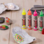مجموعة محدد ثلاثي الأبعاد نيون  Talens Art Creation (4 × 28 ml)
