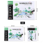 ⁦دفتر ماركر احترافي – Marker Pad Giorgione (A3 / A4 / A5)⁩ - الصورة ⁦4⁩